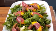 Country Ham, Peach and Lemony Ricotta Salad | Kitchen Recipe