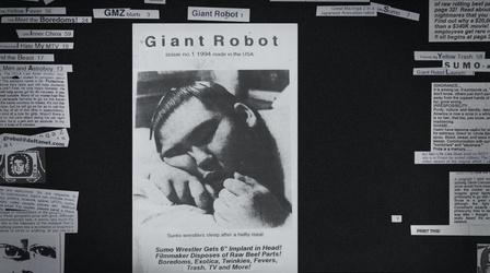 Video thumbnail: Artbound Reflecting on Giant Robot's Earliest Zine Issues