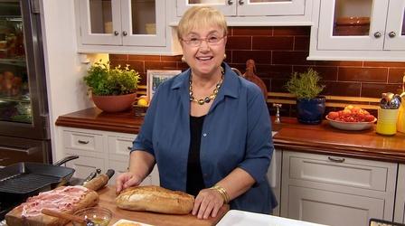 Video thumbnail: Lidia's Kitchen Kneading Dough