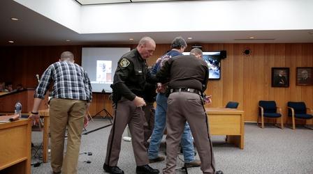 Video thumbnail: PBS NewsHour News Wrap: Abuse victims’ dad tries attacking Larry Nassar