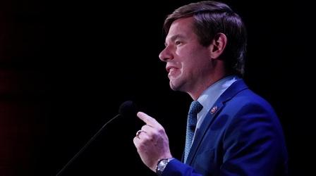 Video thumbnail: PBS NewsHour 2020 field loses a contender as Swalwell drops out