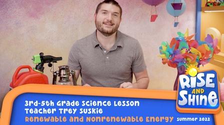 Video thumbnail: Rise and Shine Trey Suskie - Renewable Resources