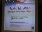 League of Women Voters Drives the Vote