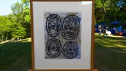 Appraisal: 1999 Donald Baechler "Salzburg #11" Drawing