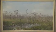 Appraisal: 1986 Sam Vinikoff Everglades Oil Painting