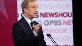 Video thumbnail: PBS NewsHour Tom Steyer makes climate change a top priority in 2020 bid