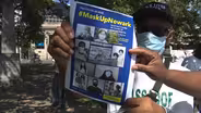 Newark police and ambassadors urge mask wearing