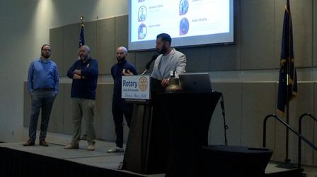 Video thumbnail: Evansville Rotary Club Regional Voices: Thought Fire and Zero Carb Lyfe