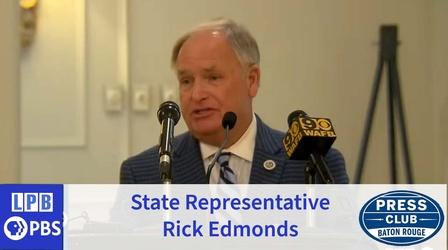 Video thumbnail: Press Club State Rep. Rick Edmonds | House Bill 22 | 03/28/2022
