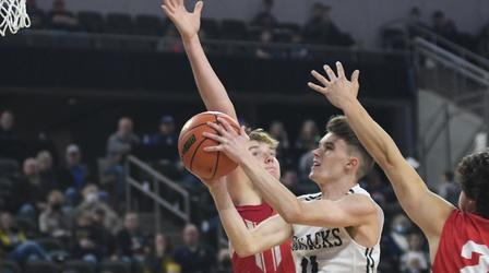 Video thumbnail: High School Activities 2021 Boys A Basketball | Sioux Valley vs. Chamberlain