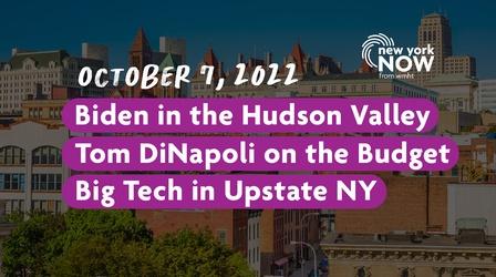 Video thumbnail: New York NOW President Biden Visits, Big Tech Bets Big On New York