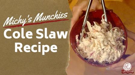 Video thumbnail: Check Please! South Florida Cole Slaw Recipe | Michy's Munchies