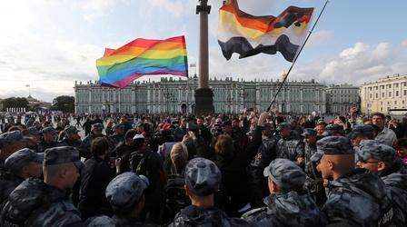 Video thumbnail: PBS NewsHour News Wrap: Russia expands limits on promoting LGBTQ rights