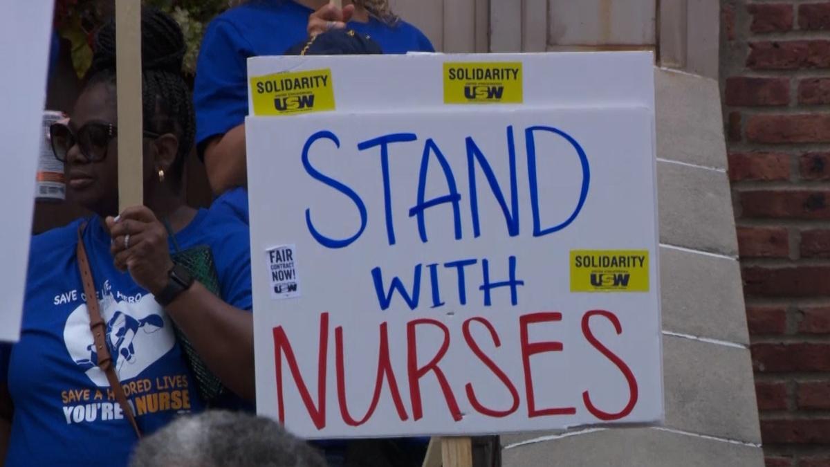 RWJ nurses’ strike enters 118th day NJ Spotlight News THIRTEEN