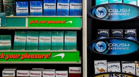 Video thumbnail: PBS NewsHour FDA considers banning menthol cigarettes