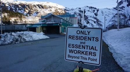 Video thumbnail: PBS NewsHour Alaska's geography delayed virus -- but hasn't prevented it