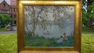 Appraisal: Edward Dufner ‘Hazy Morning’ Oil, ca. 1920