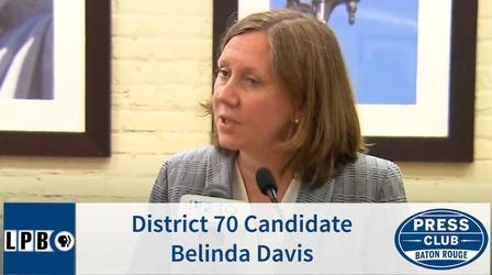 Video thumbnail: Press Club District 70 Candidate | Belinda Davis | 10/21/19 |Press Club