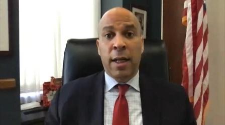 Video thumbnail: NJTV News Cory Booker 'frustrated' over stimulus bill discussions