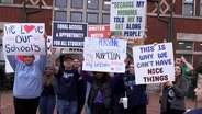Nelson County Teachers Protest Proposed School Merger
