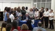 Learning to read: Murphy signs early literacy package