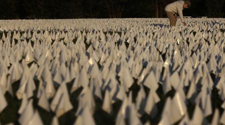 Video thumbnail: PBS NewsHour Grappling with grief as U.S. COVID deaths surpass 1 million