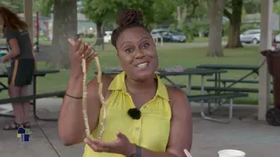 Angela Partakes in Madison Art Cart's Creative Activities