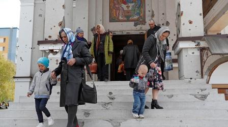 Video thumbnail: PBS NewsHour Ukraine's religious community perseveres amid horrors of war