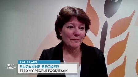Video thumbnail: Here and Now Suzanne Becker on an end to extra monthly FoodShare benefits