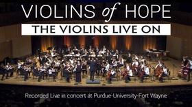 Video thumbnail: Violins of Hope: The Violins Live On Violins of Hope: The Violins Live On