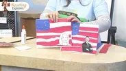 PK-329: Torn Paper American Flag