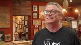 Video thumbnail: Off 90 Dawn Sanborn. Paul Bennet. Kolam rice drawing.