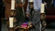 Appraisal: Bouval Art Nouveau Candelabrum, ca. 1900