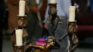 Appraisal: Bouval Art Nouveau Candelabrum, ca. 1900