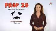 Prop 20 in a Minute: Tougher Criminal Sentencing