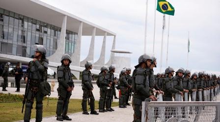 Video thumbnail: PBS NewsHour News Wrap: President Lula fires Brazil’s top army commander