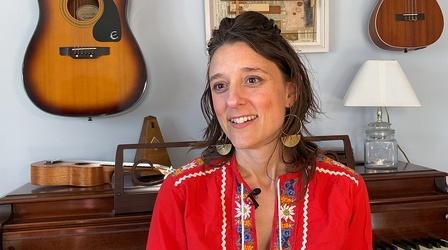Video thumbnail: Charlottesville Inside-Out Catching up with songwriter and musician Suz Slezak