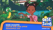Reading a Book- Carlie Rae & Crew: Rainforest Day