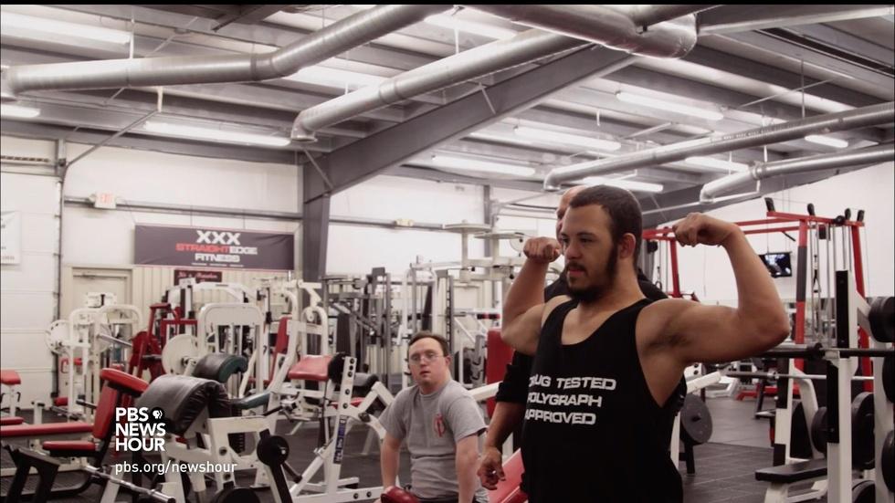 Bodybuilding builds pride for this teen with Down syndrome image