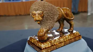Appraisal: Bennington Pottery Lion, ca. 1850