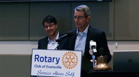 Video thumbnail: Evansville Rotary Club Regional Voices: Traylor Construction