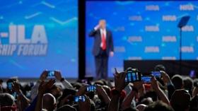Video thumbnail: PBS NewsHour News Wrap: Trump says U.S. won't support UN arms treaty