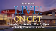 LIVE! on CET to Honor Wes Cowan