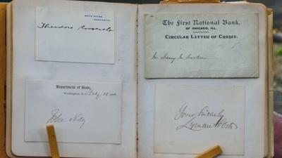 Appraisal: Autograph Book, ca. 1900