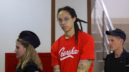 Video thumbnail: Washington Week Brittney Griner pleads guilty to drug charges in Russia