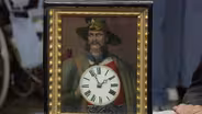 Appraisal: Winking Eyes Clock, ca. 1900