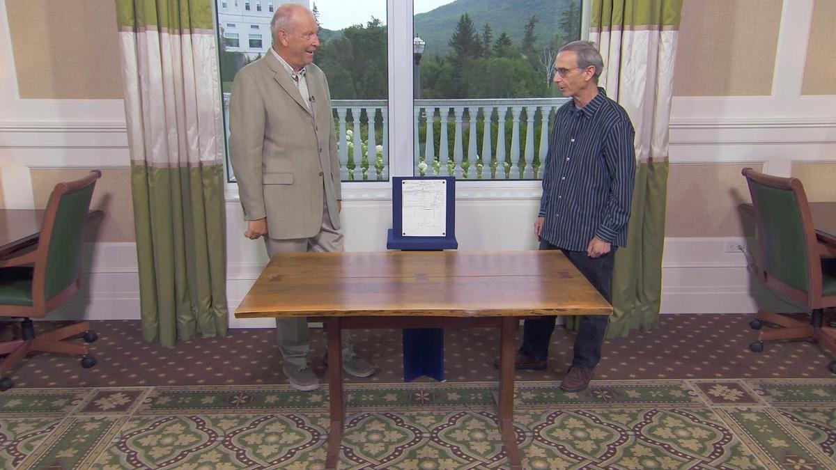 Appraisal 1963 Nakashima Walnut Table Antiques Roadshow THIRTEEN New York Public Media