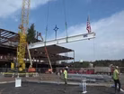 Final Beam in Place - Hayden