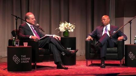 Video thumbnail: MetroFocus PREET BHARARA INTERVIEWS MAYOR ERIC ADAMS