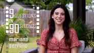 9 Questions in 90 Seconds | Mariana Serrano | FilmMaker
